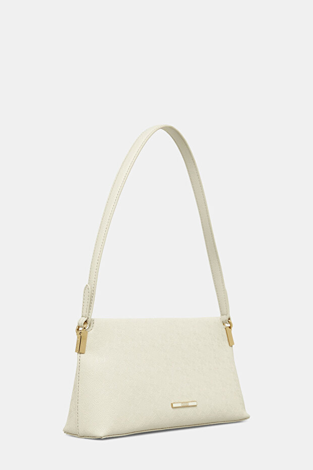 KREM MONOGRAM ÇANTA - 2