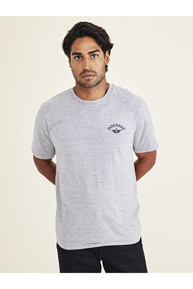 Gri Logo Tişört - 1