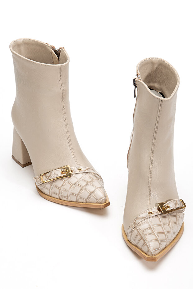 Women's Boots Buckle Stretch