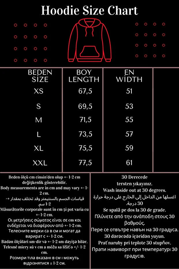 4'lü Kapüşonlu Basic Sweatshirt Seti - Düz Kışlık Şardonlu Kumaş - 8