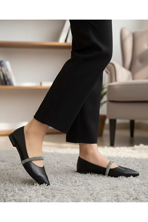Soft Leather Stylish Appearance Suitable for Daily Use Ballet Flats
