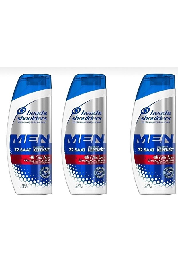 H&S 300 ml Men Shampoo Old Spice X 3 Pieces
