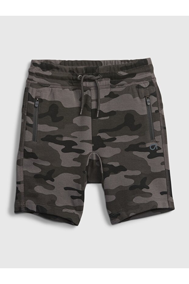 Erkek Bebek Yeşil GapFit Pull On Şort - 1