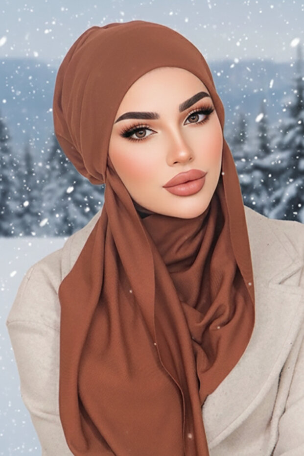 Taba Kelebek Bone Şal - 1