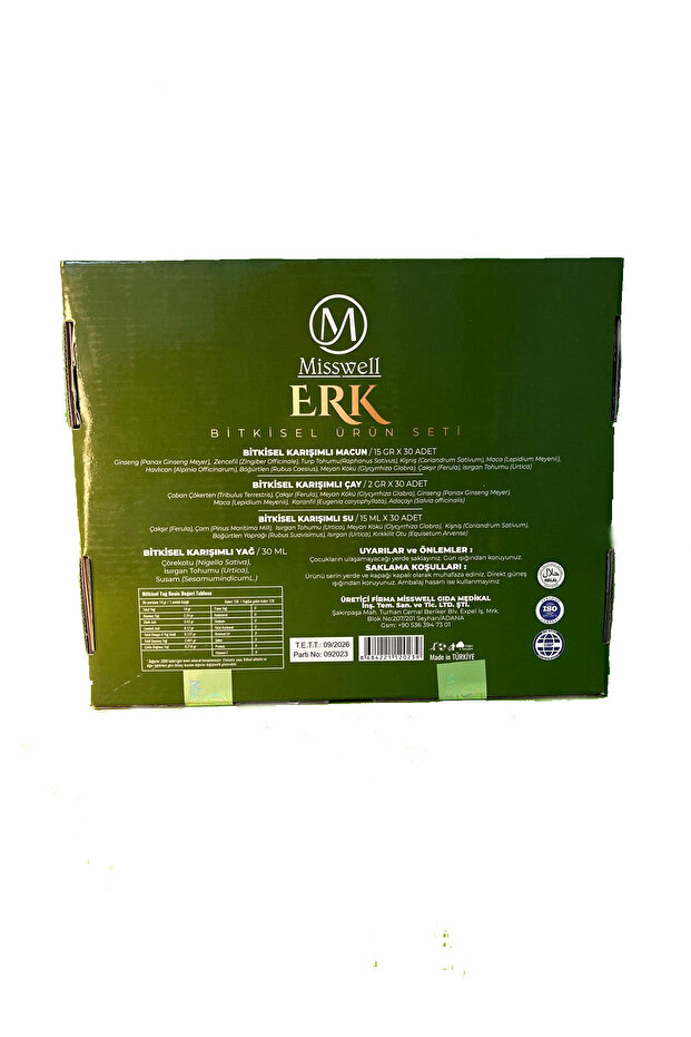 ERK BİTKİSEL ÜRÜN SETİ - 2