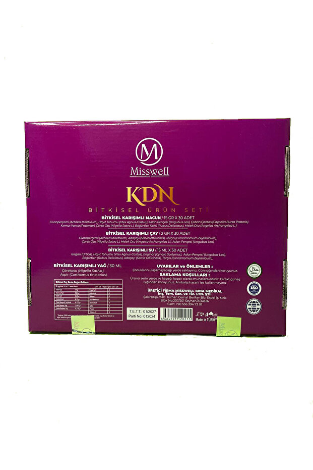 KDN BİTKİSEL ÜRÜN SETİ - 2