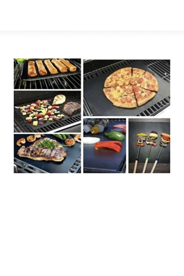 Barbecue BBQ Grill Oven Paper Washable Mat - Meat Baking Paper