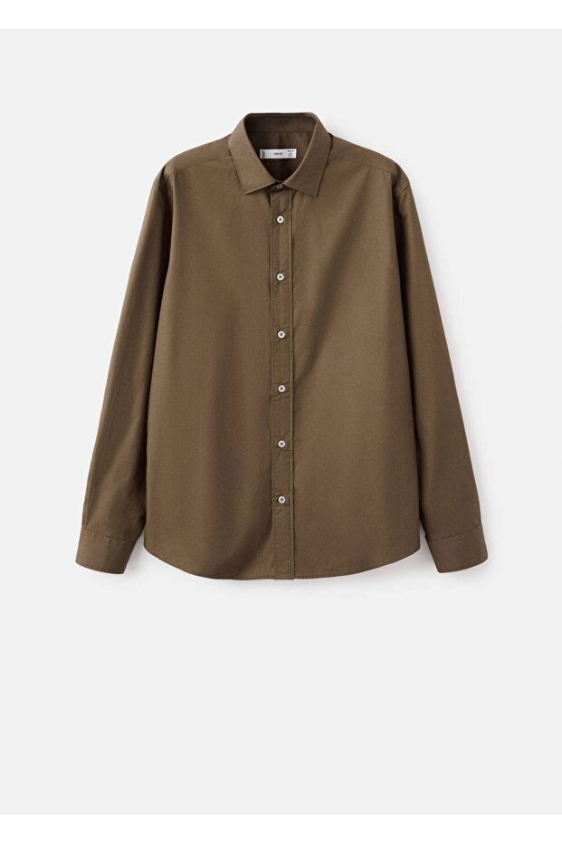 Regular fit %100 pamuklu gömlek - 3