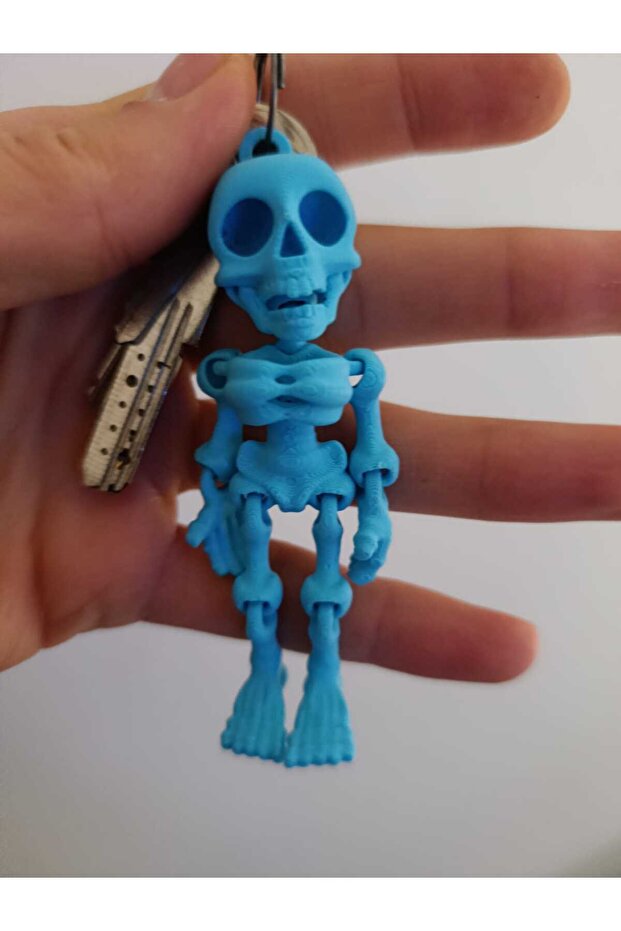 Mini İskelet 3D Anahtarlık - 3