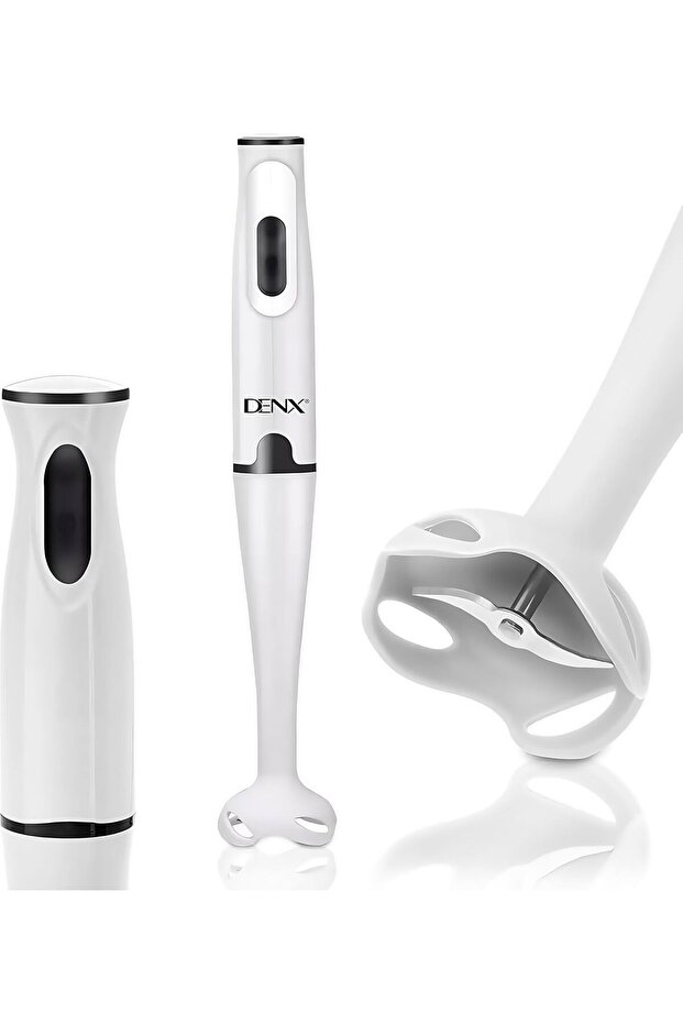 خلاط يدوي Denx Stick DX2012 — شفرات من الفولاذ المقاوم للصدأ بقوة 400 واط