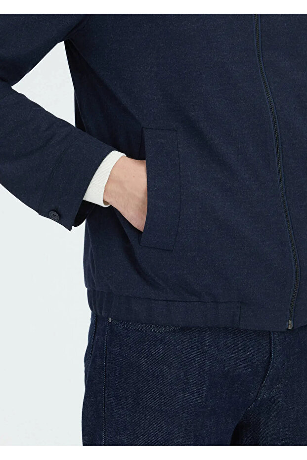 Lacivert Gömlek Ceket - 5