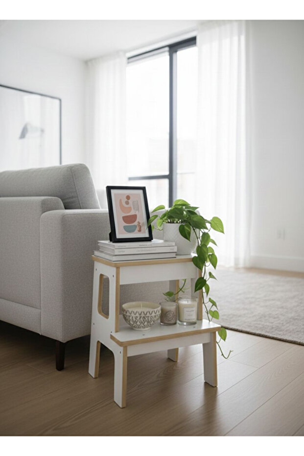 Ikae Basamaklı Mutfak Tabure Merdiven - 4