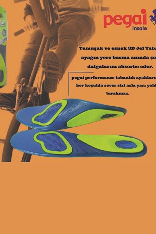 Pegai 802 Performans 3D Jel Tabanlık - 3