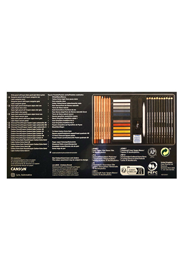 SKETCHING SET 35 - 2