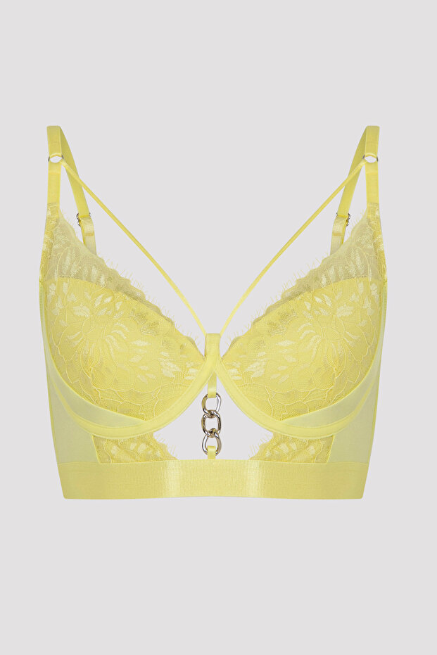 Splendid Strappy Sarı Büstiyer - 5