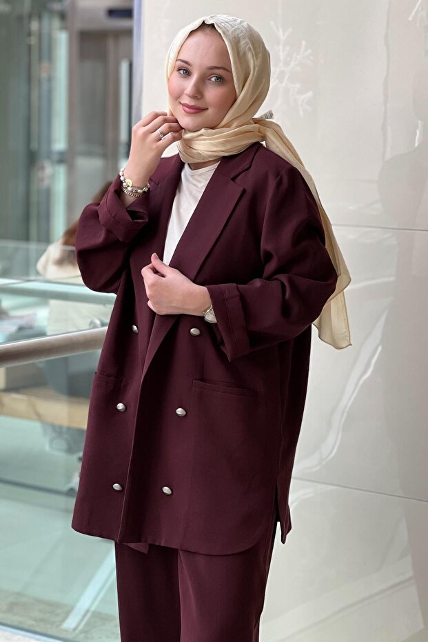 Tığ Triko Basic Cekert Pantolonlu Takım - 4