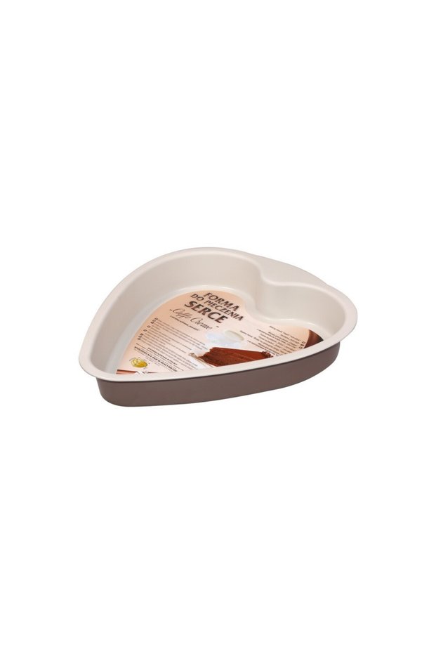 Baking tin, SNB, non-stick, heart pattern