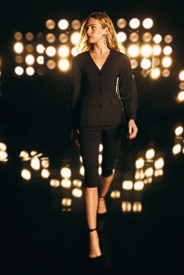 Dar kesim blazer - 5