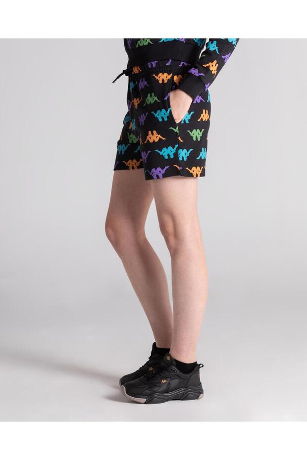 Authentic Lagunal Kadın Siyah Regular Fit Şort - 3