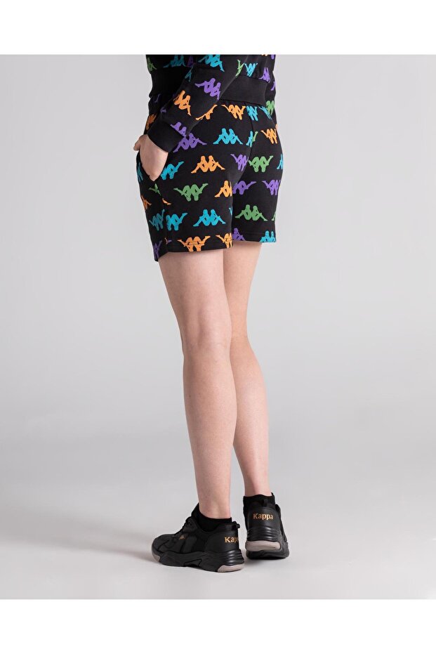 Authentic Lagunal Kadın Siyah Regular Fit Şort - 5