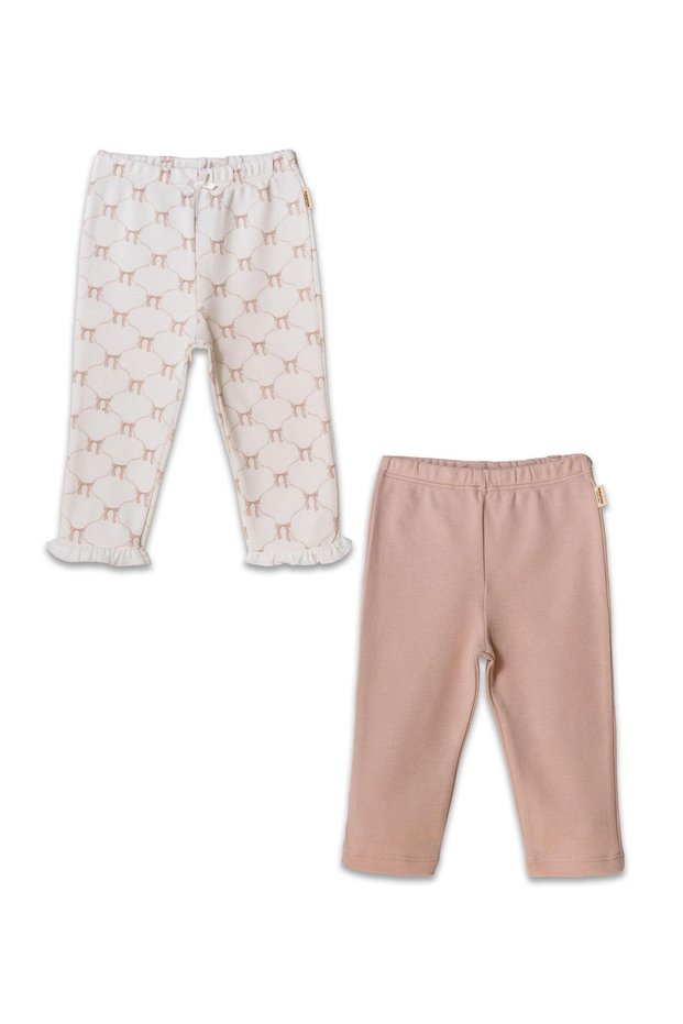 Baby 2-Pack Pants 100% Organic Cotton, Baby - Newborn - Csy8145