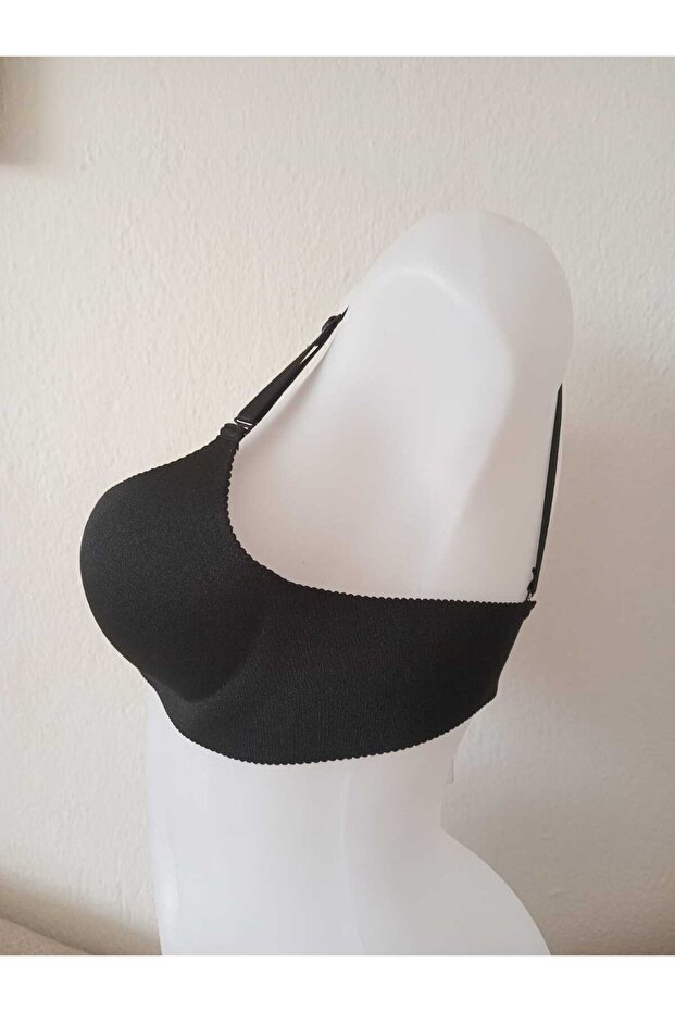 Women's Black Push up Supported Double Padded Underwire Bra