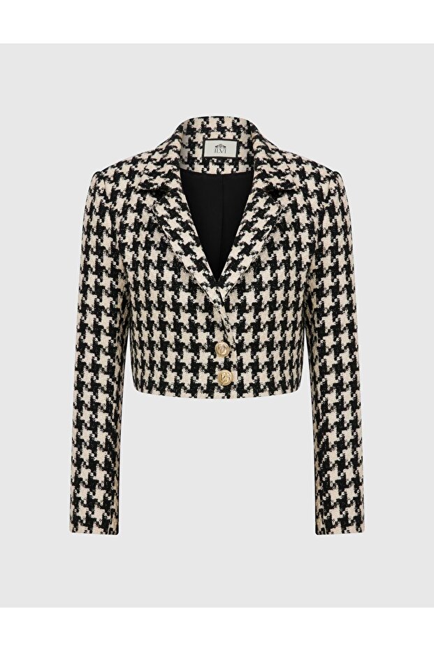 Aspendos Kadın Siyah Ceket - 1