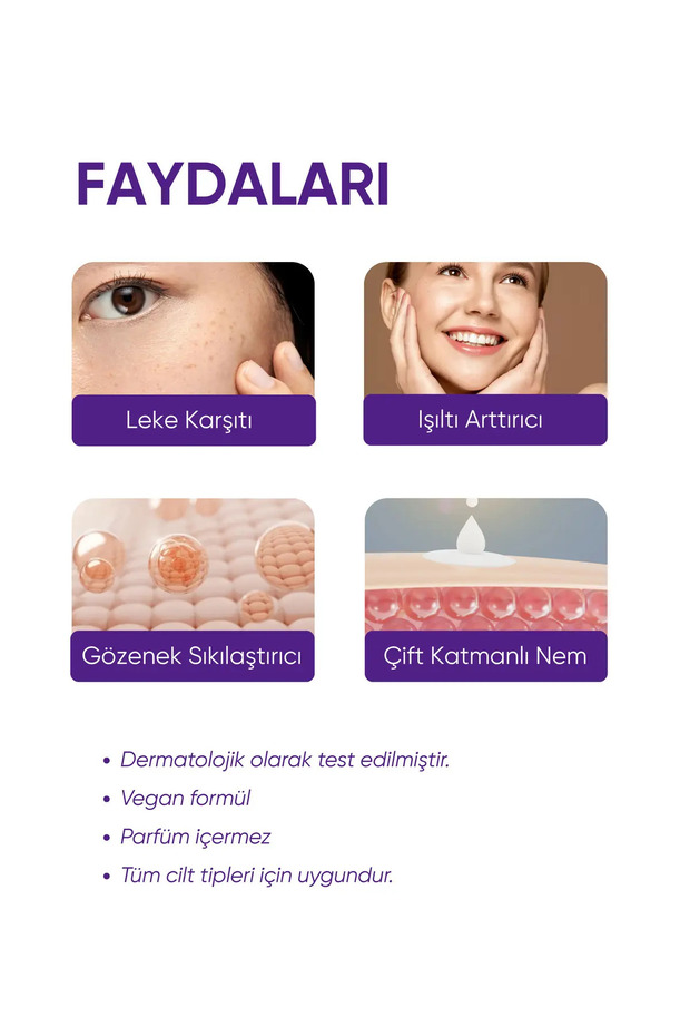 Leke Karşıtı Serum 30 ml | Traneksamik Asit, Alpha Arbutin, Niacinamide ve C Vitamini ile Ton Eşitsizliği ve Koyu Leke Görünümü Bakımı - 7