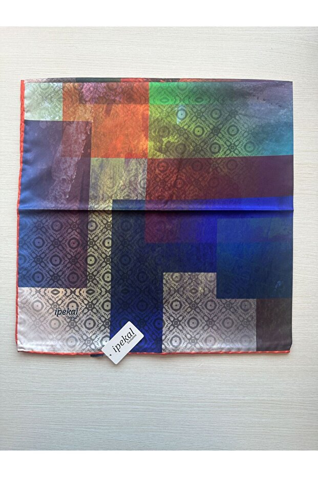 Trend Digital Printing Batik Rectangle Patterned Royan Scarf Pattern 4 Colors 2 - 4
