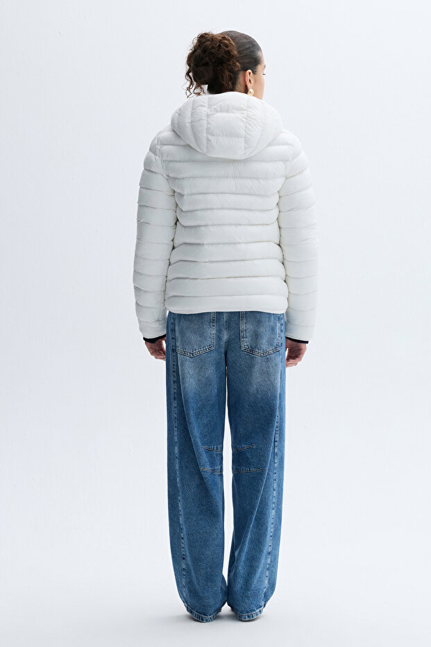 KAPİTONELİ ÇİFT TARAFLI PUFFER MONT - 2