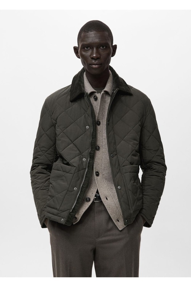 Su itici kapitone ceket - 1