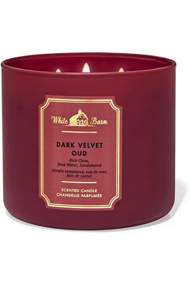 Dark Velvet Oud 3-Wick Candle by Bath & Body Works, 411 g - 1