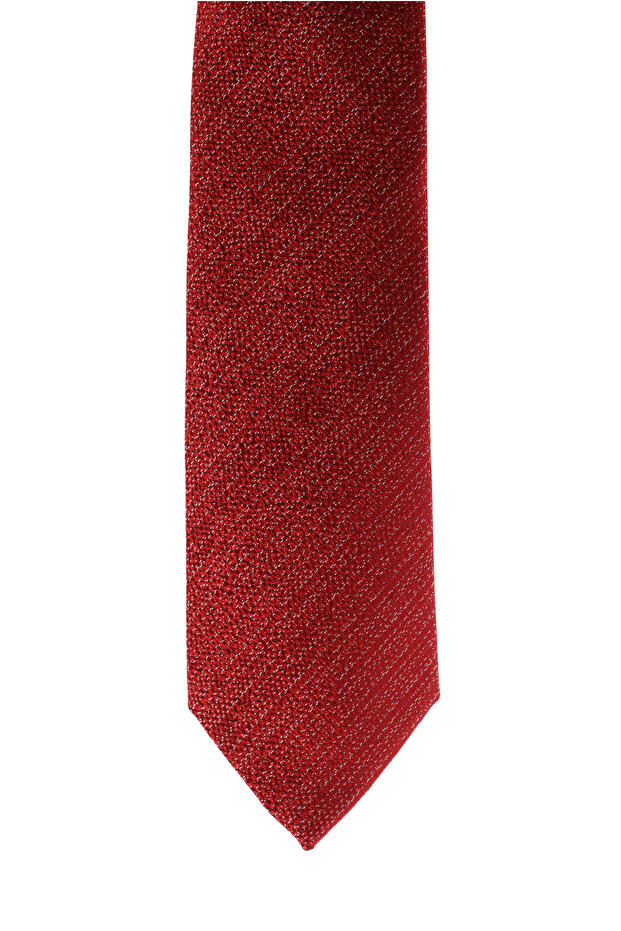 Italian Patterned Silk Tie - 2