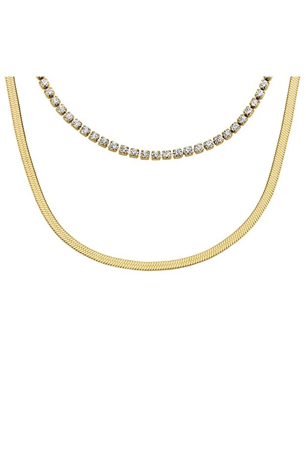 JF04939-710 Kadın Kolye - 1