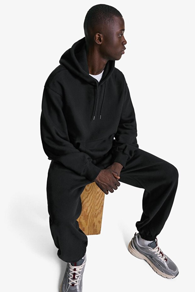 Kapüşonlu sweatshirt - 4