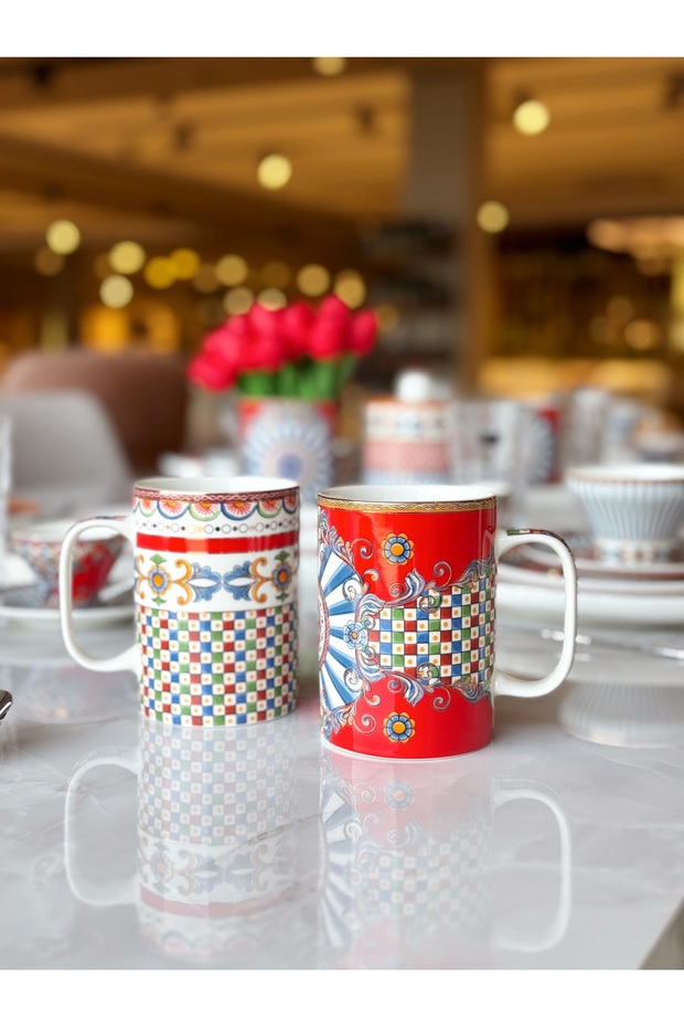 Vivare Bone 2Lı Kupa Seti - 3