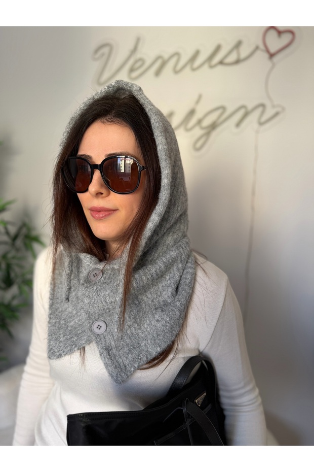 Düğmeli Balaclava - 2