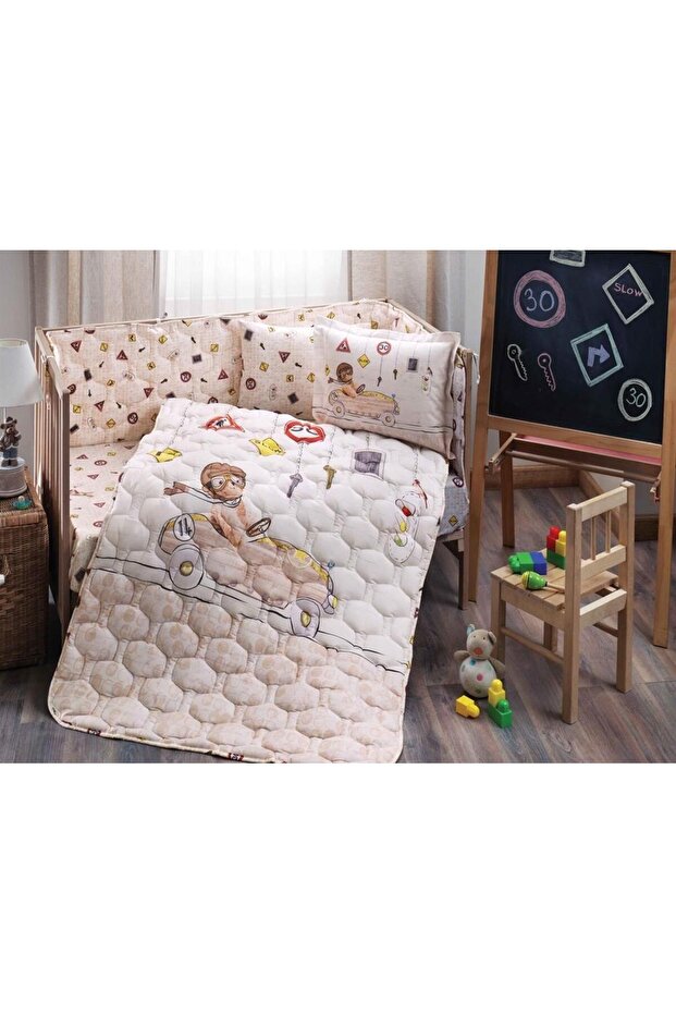 Bebek Uyku Seti Driver Bej - 1