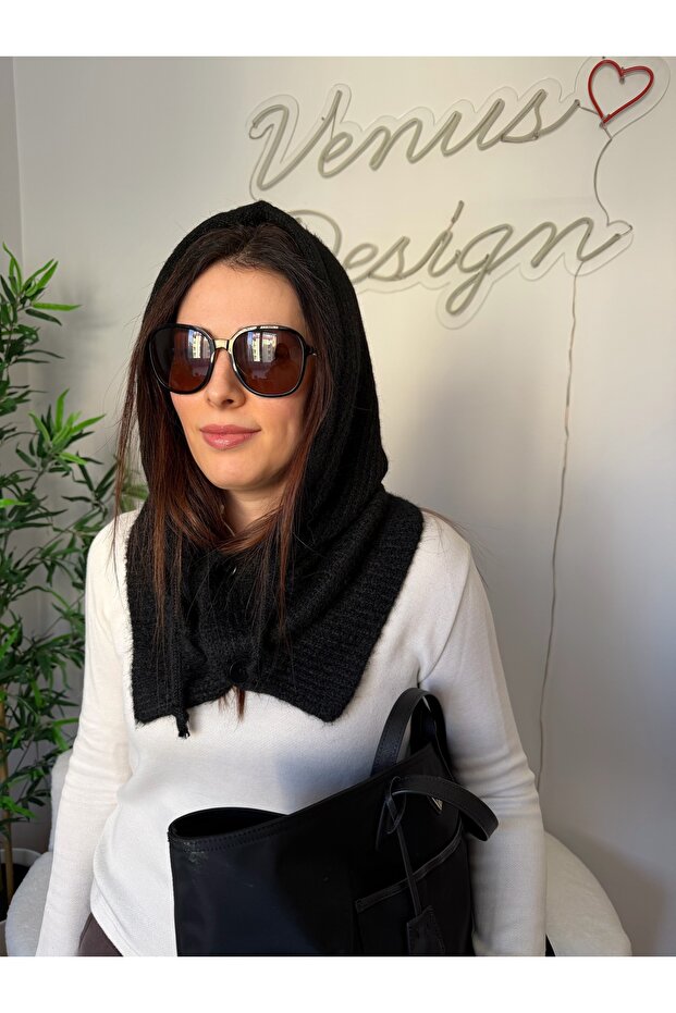 Düğmeli Balaclava - 3