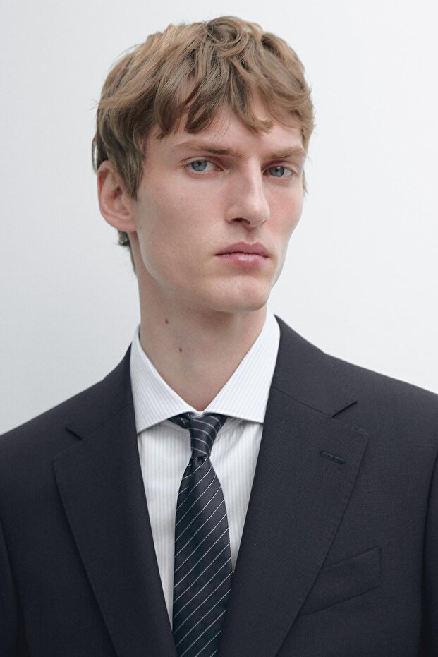 Yün klasik blazer - 4