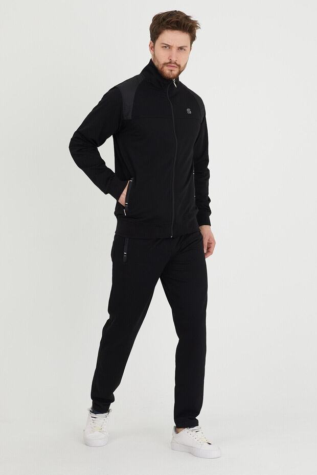 Men's Collar Tracksuit Set