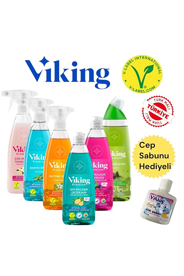 Premium 6'lı Set + Magic Sünger - 1