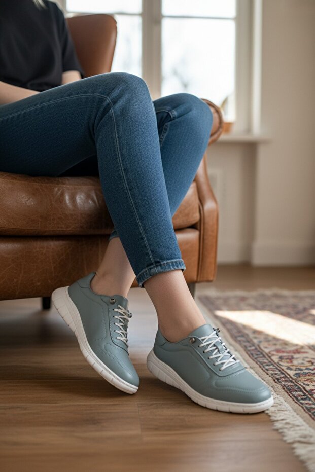 1684 Genuine Leather Anatomical Sole Casual Shoes