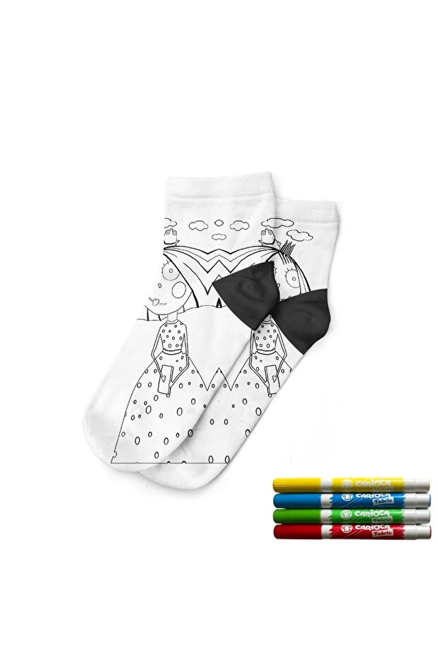 Боядисване на чорапи Чорапи - 3