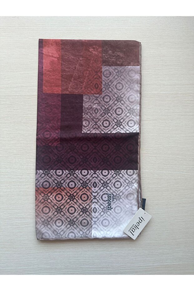 تريند الطباعة الرقمية التعادل صبغ مستطيل منقوشة وشاح رويان نمط 4 ألوان 8 - 7