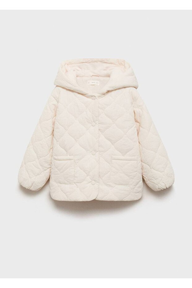 Kapüşonlu kapitone anorak - 2