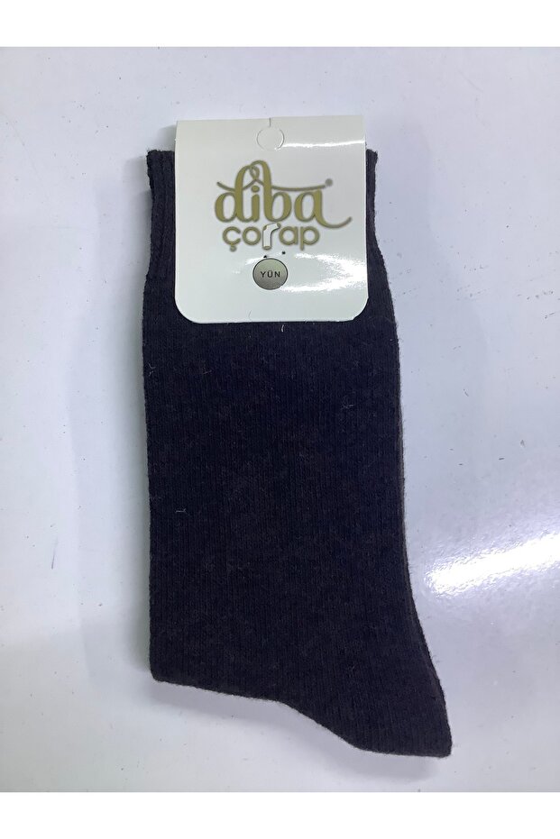 Brown Wool Winter Sock Socks - 8