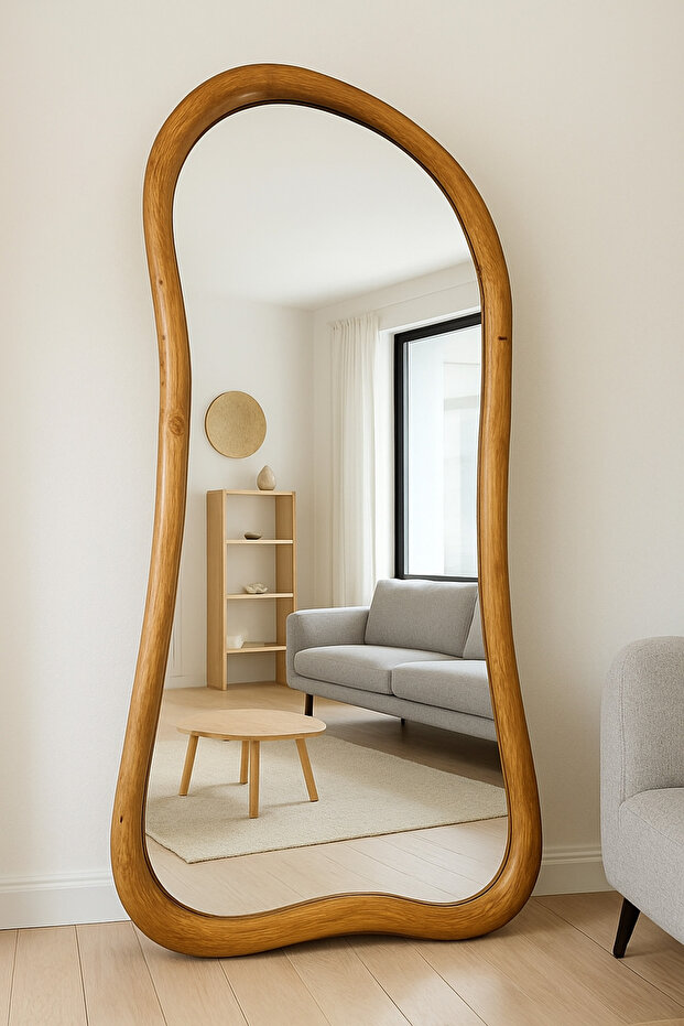 enc home lauma ayaklı ağaç boy aynası 180x80