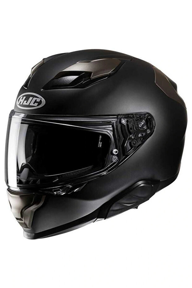 F71 KASK SEMI FLAT SİYAH TITANIUM - 1