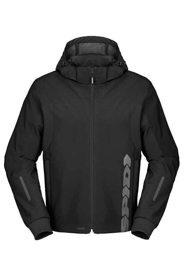 سترة HOODIE H2OUT II باللون الأسود الفحمي